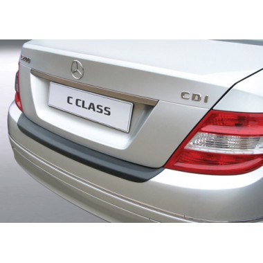 Накладка на задний бампер Mercedes C Class W204 (2007-2011)